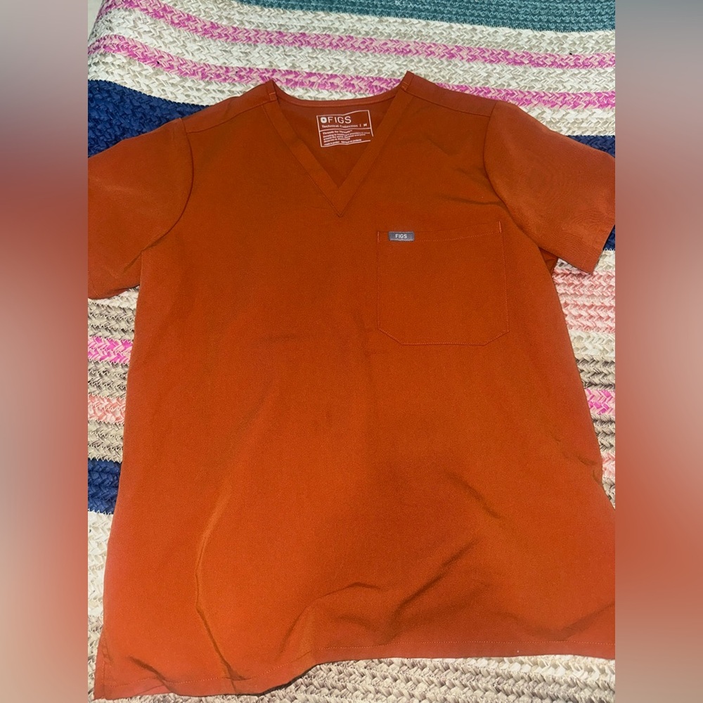 Figs Auburn Catarina Scrub Top